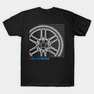 Enkei RPF1 Wheels Rims T-Shirt